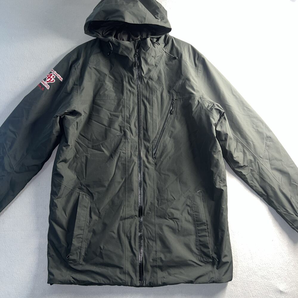 The North Face Ascendent Insulated Jacket Dewalt Sz L Waterproof Dry-vent